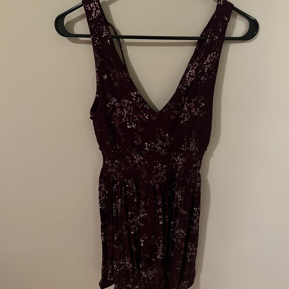 Purple flower dress